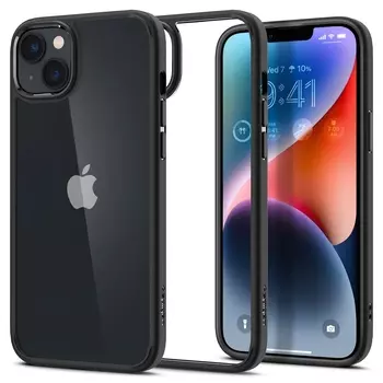 Чехол-накладка Spigen Ultra Hybrid для смартфона Apple iPhone 14 Plus, поликарбонат/термопластичный полиуретан (TPU), прозрачный (ACS04895)