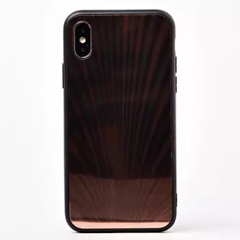 Чехол-накладка STC004 для смартфона Apple iPhone X/XS, пластик, розовое золото (110386)