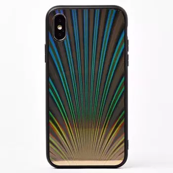 Чехол-накладка STC004 для смартфона Apple iPhone X/XS, пластик, золотистый (110383)