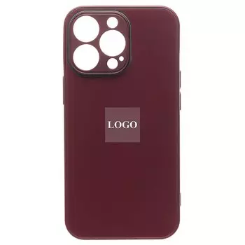 Чехол-накладка STC005 для смартфона Apple iPhone 13 Pro, бордовый (213673)
