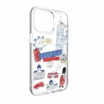 Чехол-накладка SwitchEasy City M London для смартфона Apple iPhone 15 Pro Max, поликарбонат, принт (SPH57P186LD23)