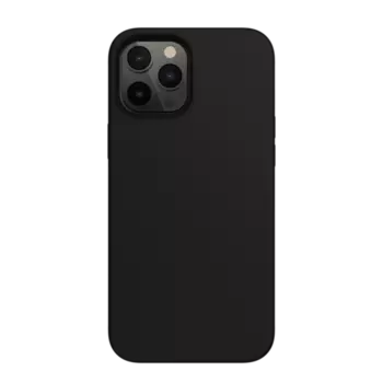 Чехол-накладка SwitchEasy MagSkin для смартфона Apple iPhone 12 Pro Max, силикон, черный (GS-103-179-224-11)