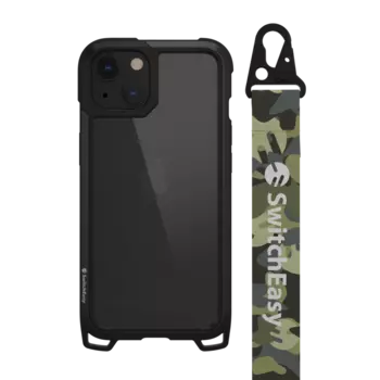 Чехол-накладка SwitchEasy Odyssey для смартфона Apple iPhone 13, TPU, Металл, Поликарбонат, черный (GS-103-208-114-191)