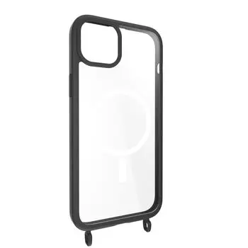 Чехол-накладка SwitchEasy Roam M для смартфона Apple iPhone 15 Plus, поликарбонат, черный (MPH567163BK23)