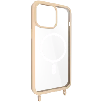 Чехол-накладка SwitchEasy Roam M для смартфона Apple iPhone 15 Pro, поликарбонат, бежевый (MPH56P163BI23)