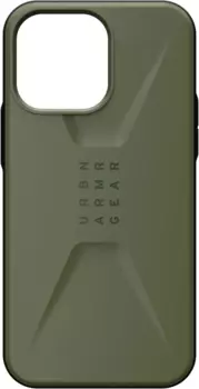 Чехол-накладка UAG Civilian для смартфона Apple iPhone 14 Pro Max, оливковый (114043117272)