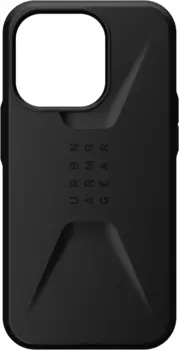 Чехол-накладка UAG Civilian для смартфона Apple iPhone 14 Pro, черный (114042114040)