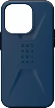 Чехол-накладка UAG Civilian для смартфона Apple iPhone 14 Pro, синий (114042115555)