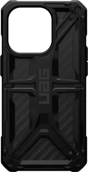 Чехол-накладка UAG Monarch Carbon Fiber для смартфона Apple iPhone 14 Pro, черный (114034114242)