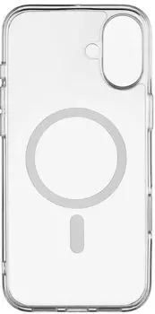 Чехол-накладка UBEAR Real для смартфона Apple iPhone 16 Plus, поликарбонат/термопластичный полиуретан, прозрачный (CS397TT67RL-I24M)