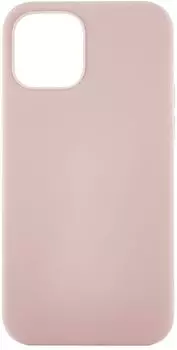 Чехол-накладка UBEAR Touch Case для смартфона Apple iPhone 12/12 Pro, силикон/микрофибра, светло-розовый (CS62LR61TH-I20)