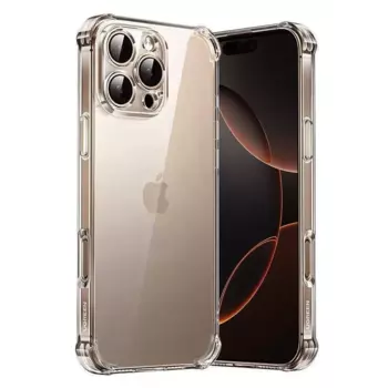 Чехол-накладка UGREEN CA103 для смартфона Apple iPhone 16 Pro, силикон, прозрачный (45915)