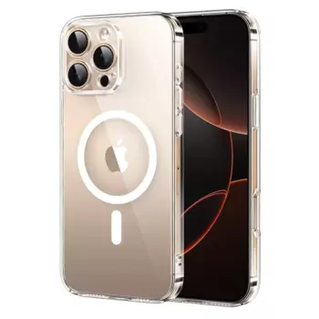 Чехол-накладка UGREEN MagSafe CA112 для смартфона Apple iPhone 16 Pro Max, поликарбонат, прозрачный (45924)
