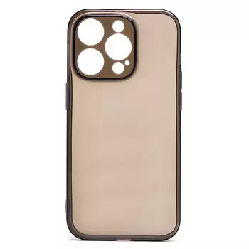 Чехол-накладка Ultra Slim для смартфона Apple iPhone 14 Pro, силикон, черный (215549)