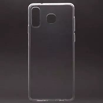 Чехол-накладка Ultra Slim для смартфона Samsung Galaxy A8 Star, силикон, прозрачный (91055)