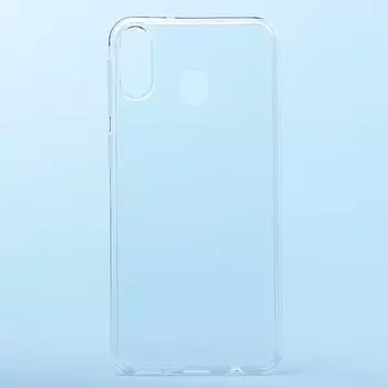 Чехол-накладка Ultra Slim для смартфона Samsung SM-M205 Galaxy M20, силикон, прозрачный (95533)