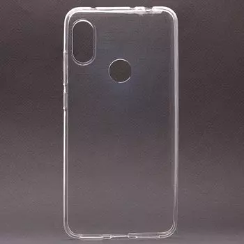 Чехол-накладка Ultra Slim для смартфона Xiaomi Redmi Note 6, силикон, прозрачный (91177)