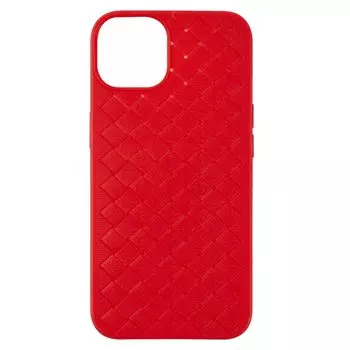 Чехол-накладка UNBRKE braided case для смартфона Apple iPhone 13 Pro Max, силикон, красный (УТ000027816)