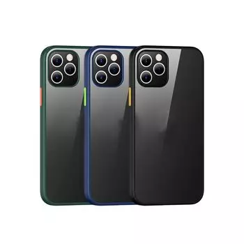 Чехол-накладка Usams Janz Series US-BH627 для смартфона Apple iPhone 12/12 Pro, TPU, черный