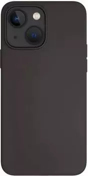 Чехол-накладка VLP для смартфона Apple iPhone 14 Plus, силикон/микрофибра, черный (1051008)
