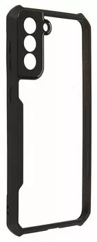 Чехол-накладка Xundd для смартфона Samsung Galaxy S21+, силикон, прозрачный черный (УТ000025606)