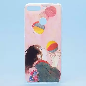 Чехол No name SC134 для смартфона Huawei Honor 7A Pro/Honor 7C/Y6 Prime 2018, принт 005 (98320)