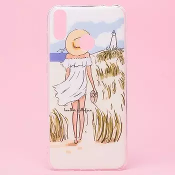 Чехол SC134 для смартфона Huawei Honor 8C, принт 001 (98341)