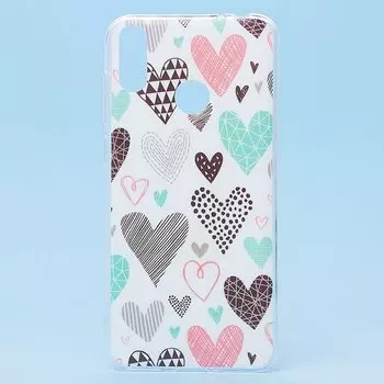 Чехол SC134 для смартфона Huawei Honor 8C, принт 003 (98343)