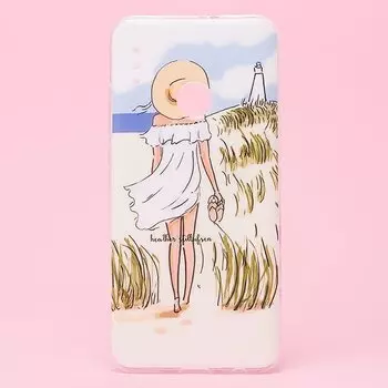 Чехол No name SC134 для смартфона Huawei P SMART 2019, принт 001 (98361)