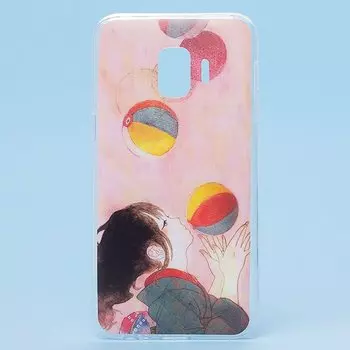 Чехол No name SC134 для смартфона Samsung SM-J260 Galaxy J2 Core, принт 005 (98410)