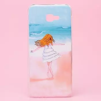 Чехол SC134 для смартфона Samsung SM-J410 Galaxy J4 Core, принт 002 (98522)