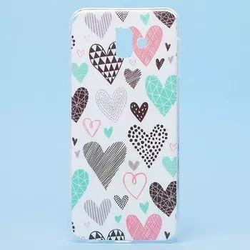 Чехол No name SC134 для смартфона Samsung SM-J610 Galaxy J6 Plus 2018, принт 003 (98433)