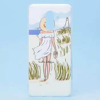 Чехол SC134 для смартфона Samsung SM-J810 Galaxy J8 2018, принт 001 (98436)