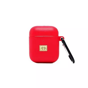 Чехол PCP08 для кейса Apple AirPods/AirPods 2, красный (225793)