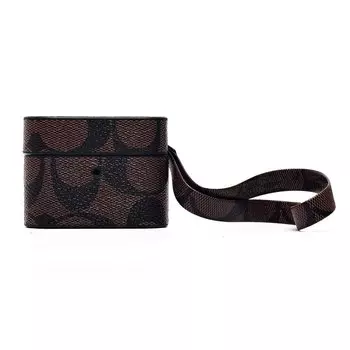 Чехол PCP09 для кейса Apple AirPods Pro 2, темно-коричневый (225799)