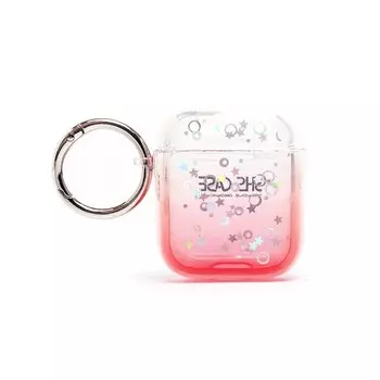 Чехол PCP11 для кейса Apple AirPods/AirPods 2, розовый (230452)