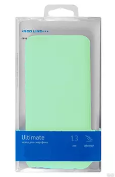 Чехол Red Line Ultimate для смартфона Itel Pop 5 LTE, силикон, оливковый (УТ000030550)