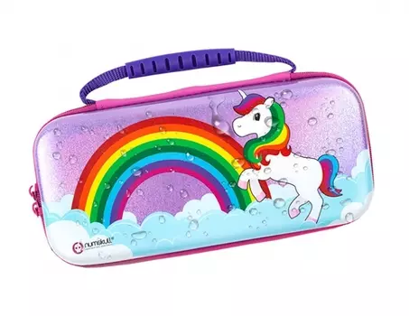 Чехол Rubber Road Ltd Единорог для Nintendo Switch, Розовый (5060576849750)