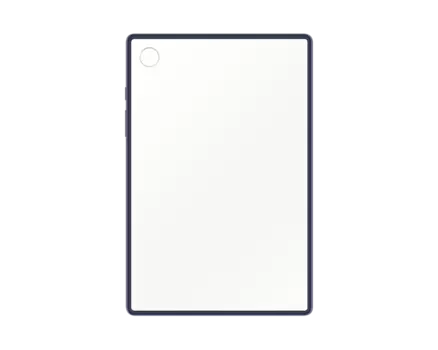 Чехол Samsung Clear Edge Cover для планшета Samsung Galaxy Tab A8, полиуретан, прозрачный/синий (EF-QX200TNEGRU)