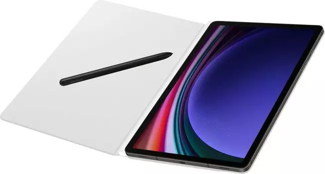 Чехол Samsung Smart Book Cover для планшета Samsung Galaxy Tab S9, поликарбонат/полиуретан, белый (EF-BX710PWEGRU)