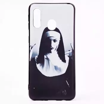 Чехол SC170 для смартфона Samsung Galaxy A40 (A405), силикон, рисунок (111197)