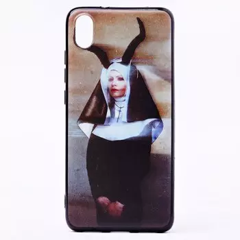 Чехол SC170 для смартфона Xiaomi 7A, силикон, рисунок (111280)