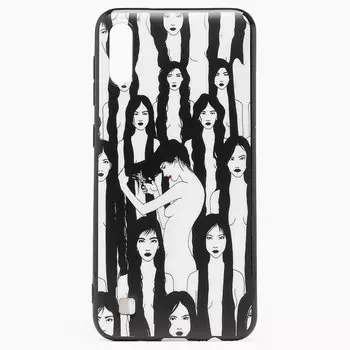 Чехол SC174 для смартфона Samsung Galaxy A10 (A105), силикон, рисунок (112627)