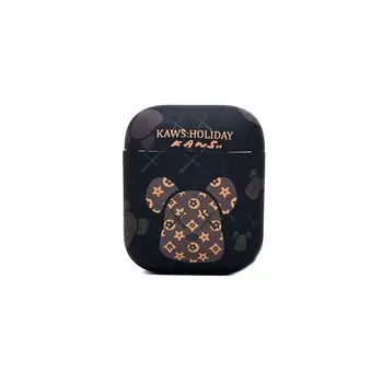 Чехол SCP19 для кейса Apple AirPods/AirPods 2, темно-синий (225823)