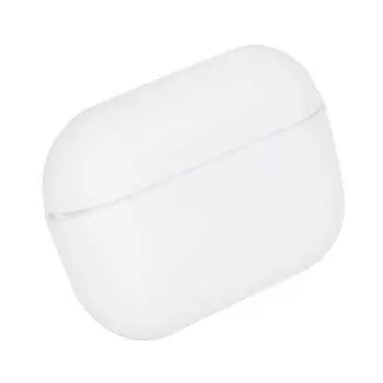Чехол, силиконовый для Apple AirPods Pro, белый (2000000033266)