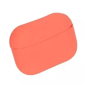 Чехол, силиконовый для Apple AirPods Pro, нектариновый (2000000033488)