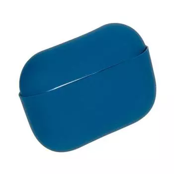 Чехол, силиконовый для Apple AirPods Pro, синий (2000000010823)