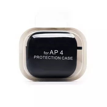 Чехол Soft touch для Apple AirPods (4-го поколения), черный (238196)