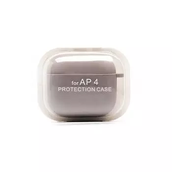 Чехол Soft touch для Apple AirPods (4-го поколения), черный (238202)