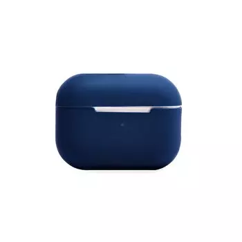 Чехол Soft touch, силиконовый для Apple AirPods Pro 2, темно-синий (224131)